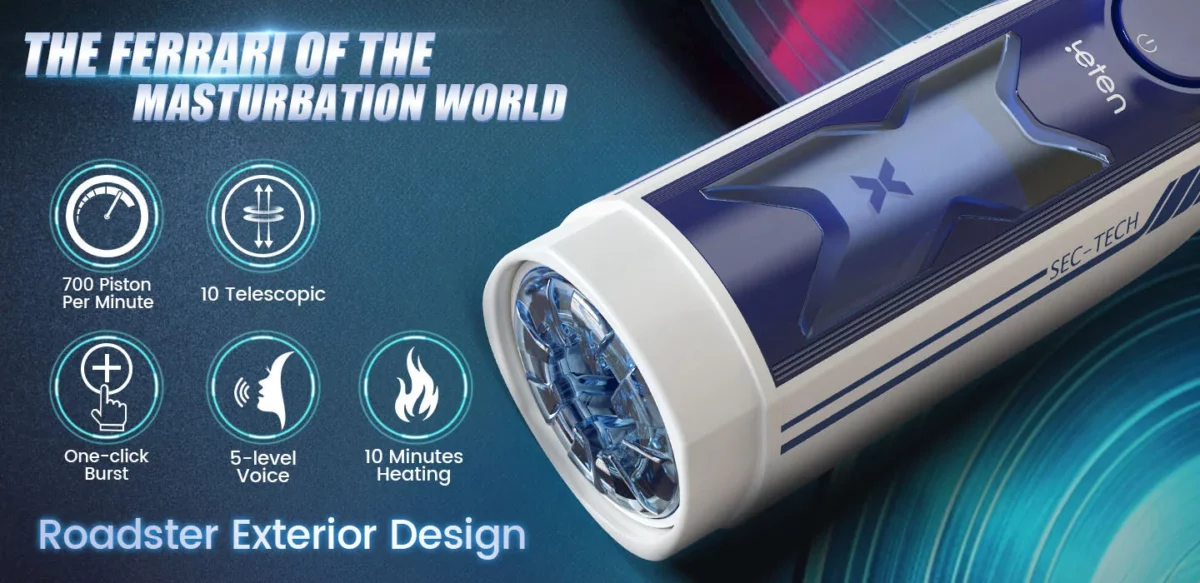 Leten X-TURBO Male Masturbator Cup