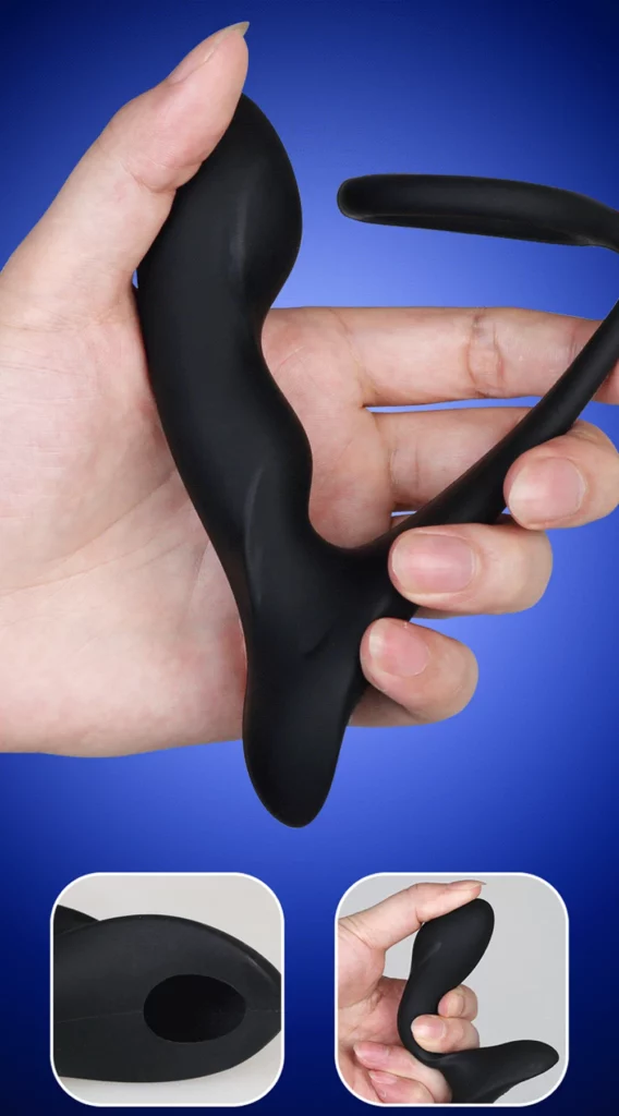Leten Silicone Prostate Massager Anal Plug