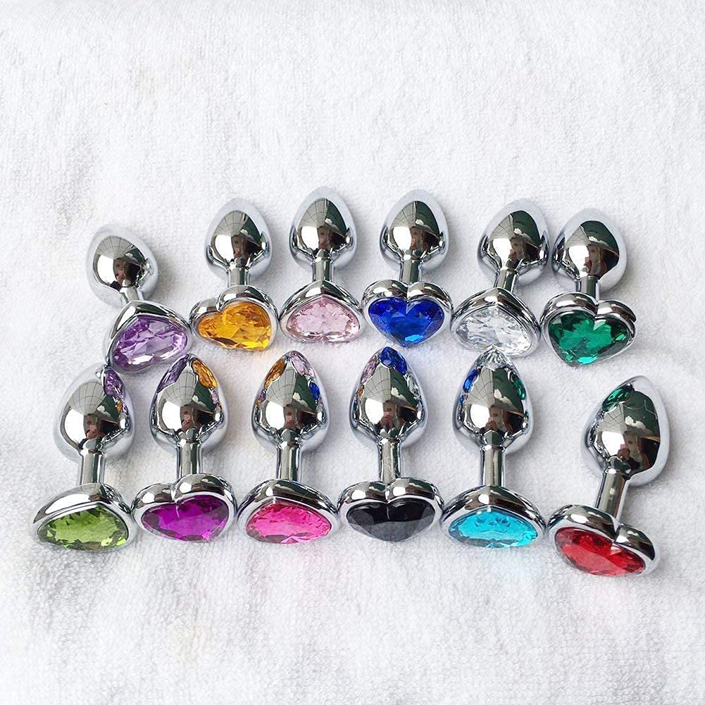 Heart Butt Plug 3Pcs