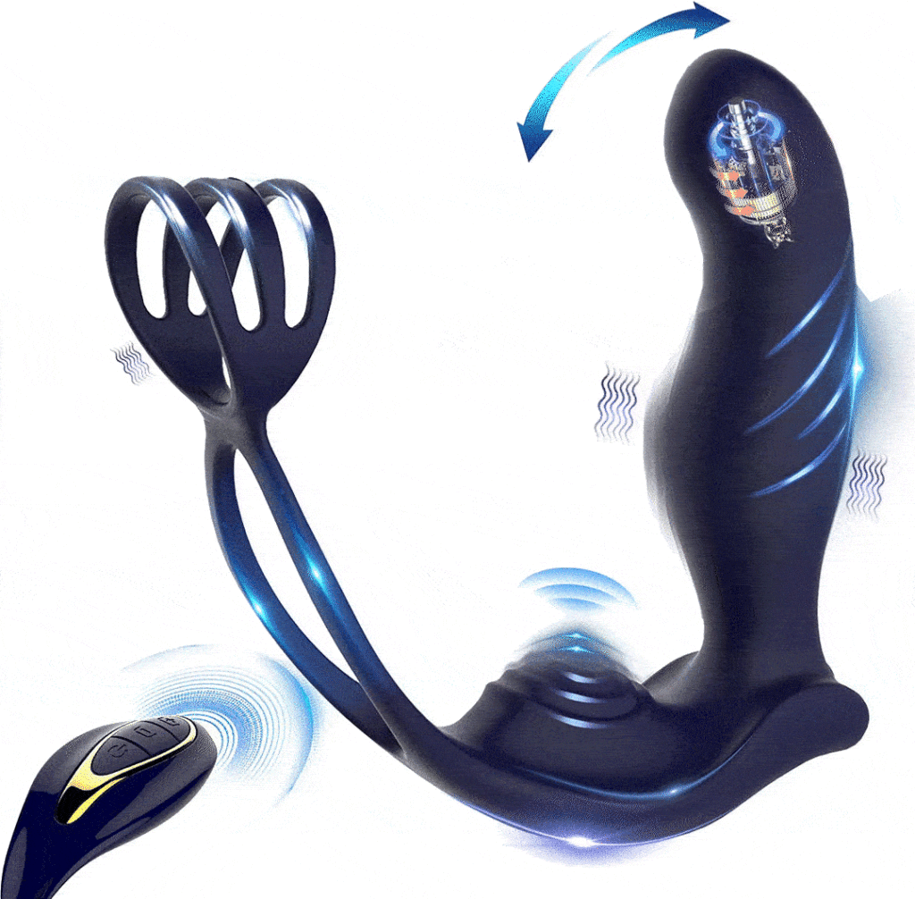 Remote Control Rotating Prostate Massager