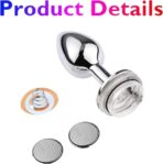 Metal Led Light Up Butt Plug
