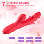 G-Spot Suction Rabbit Thrusting Vibrator