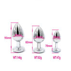 Diamond Butt Plug Set (3 Piece)