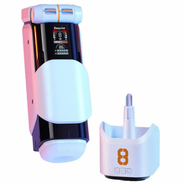 Easylive NO8 8-Frequency Rotary Expansion and 5-Frequency Vibration Male Masturbator