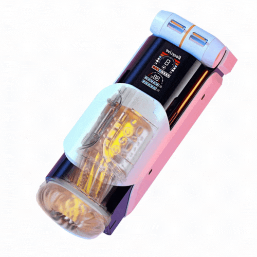 Easylive NO8 8-Frequency Rotary Expansion and 5-Frequency Vibration Male Masturbator