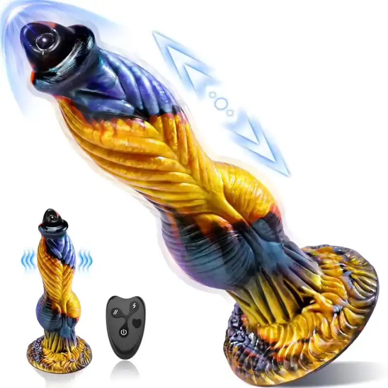 Phoenix Fantasy Thrusting Vibrating Monster Dildo 10.23 Inch