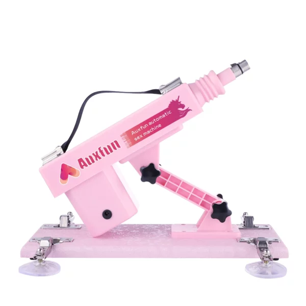 Auxfun Automatic Pink Sex Machine Multi-Speed Multi-Angle and Low Noise