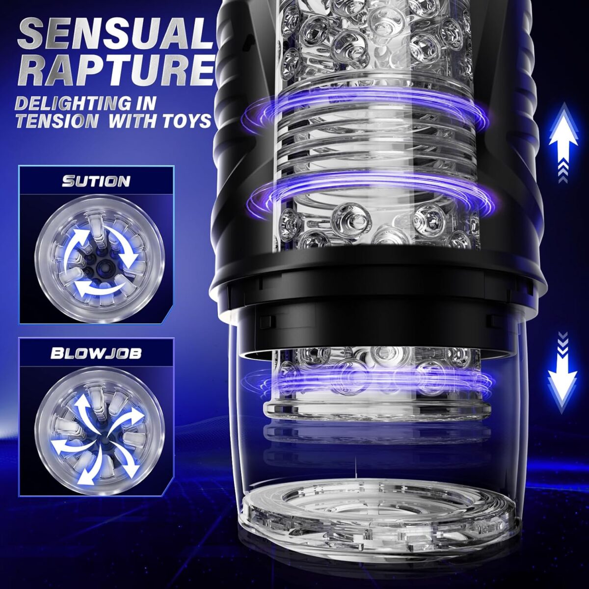 Einseo Automatic Male Masturbator Sex Toys
