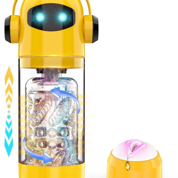 Spaceman 2 in 1 Automatic 7 Telescopic 7 Rotating Male Masturbator