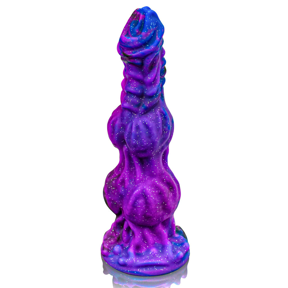 Monster Dildo Fantasy Horse Dildo With 2 Big Knots And Strong Suction Cup