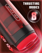 Jodiyece 3D Male Stroker Male Masturbators with 10 Vibrating & 8 Thrusting & LCD Display