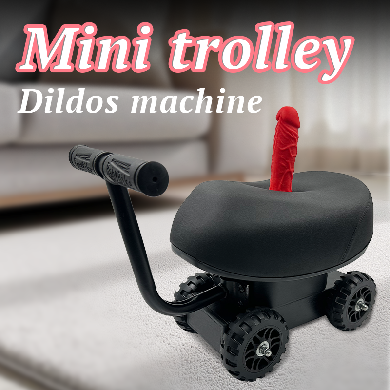 Trolley Dildo Machine Thrusting Massage Seat
