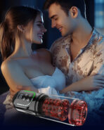 Jodiyece Male Masturbator Rotating Vibratin Vacuum Pumps & Enlargers LCD with APP
