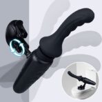Dark Knight - 13.39In Powerful Vibrating Auto Thrusting Dildo Machine